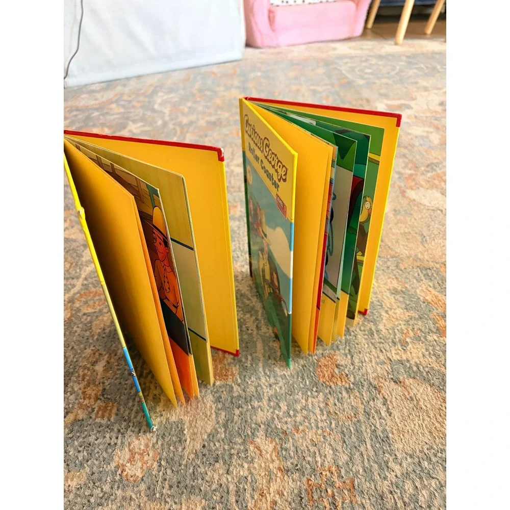 *4 for $20 Mix&Match* Set of 2 Curious George Early Readers Level 1 Books - Picture 6 of 6